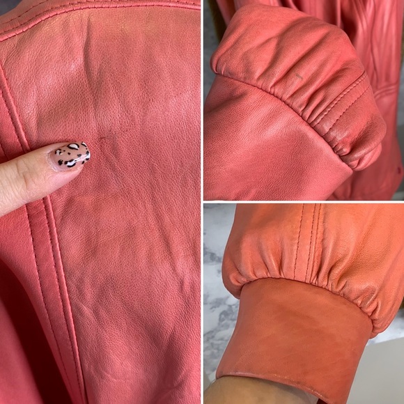 Creations Jez Montreal Vintage leather jacket - Picture 5 of 8